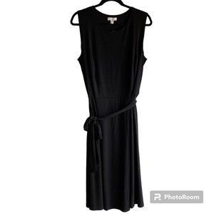 Charter Club Black A-line Dress NWT